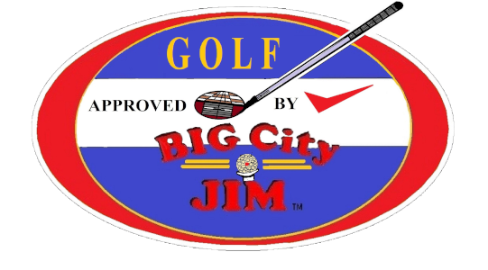 Big City Jim Golf Stickers