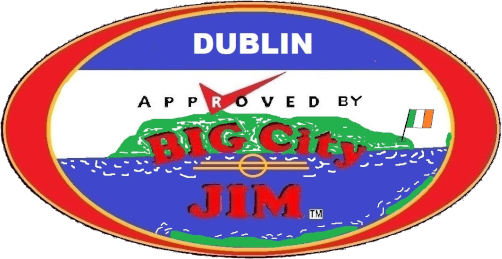 Big City Jim Dublin Stickers